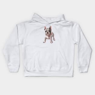 Puppy Frenchie Kids Hoodie